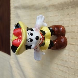 Disney Ceramic Minnie Mouse Cowgirl Figurine